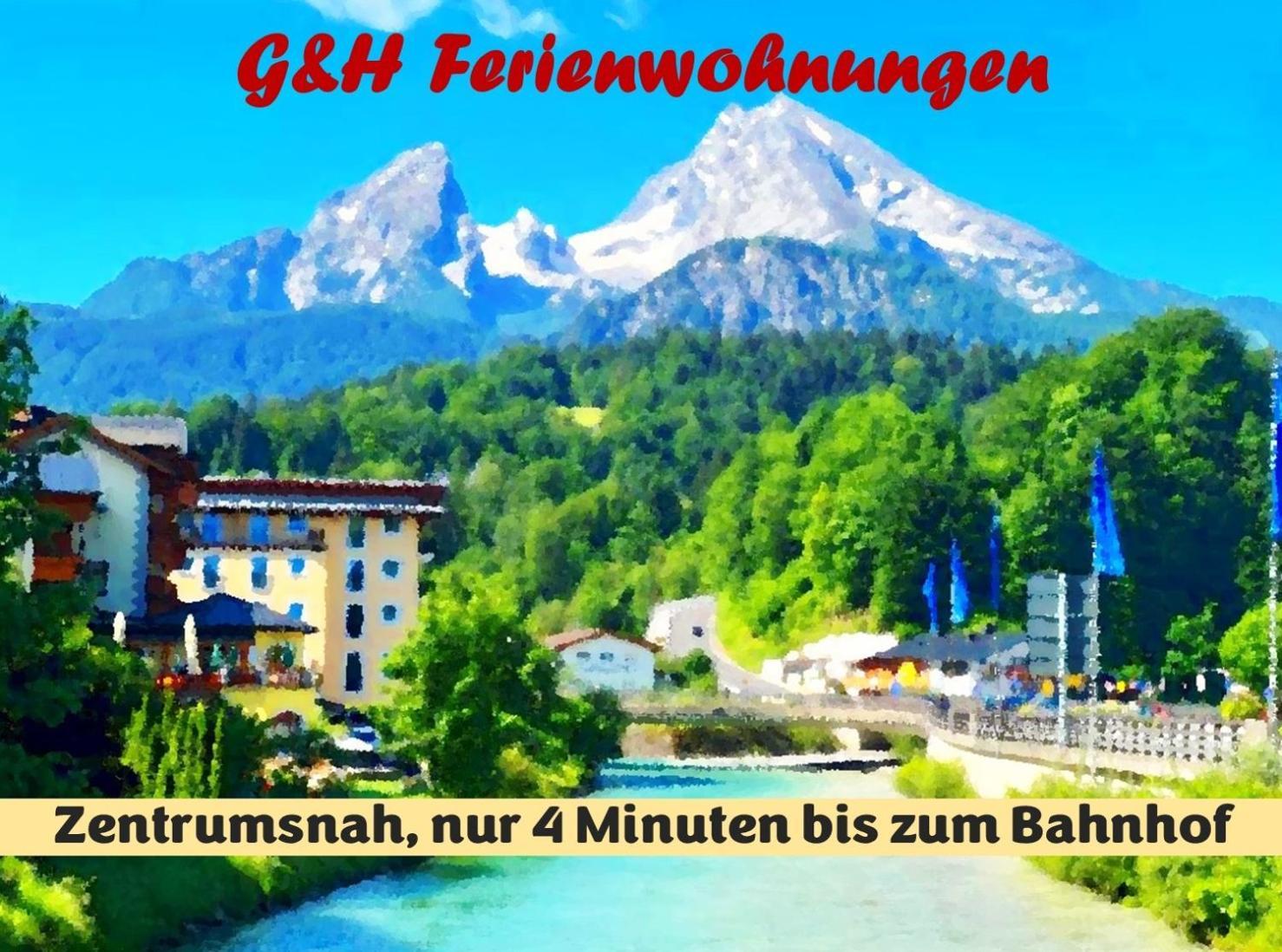 G & H Ferienwohnungen Appartement Almrausch بيرشتسغادن المظهر الخارجي الصورة